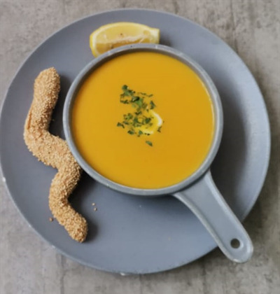 سوپ هویج زنجبیل